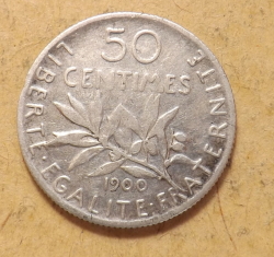 Image #2 of 50 Centimes 1900