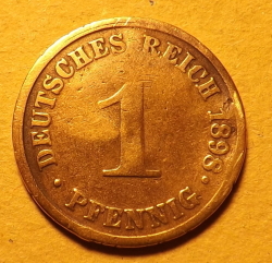 1 Pfennig 1898 J