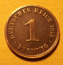 Image #1 of 1 Pfennig 1915 J