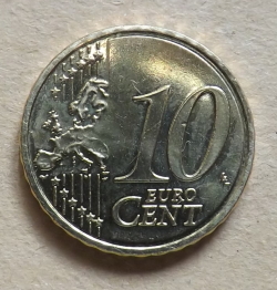 10 Euro Cent 2023 D
