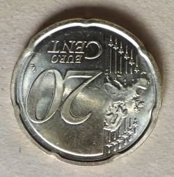 Image #2 of 20 Euro Cent 2022 G