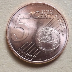 Image #2 of 5 Euro Cent 2020 G