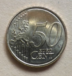 Image #2 of 50 Euro Cent 2023 F