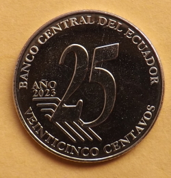 25 Centavos 2023 - Oswaldo Guayasamin