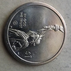 Image #2 of 1 Dollar 2021 D - Virginia