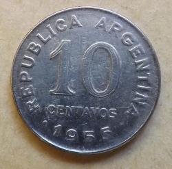 10 Centavos 1955