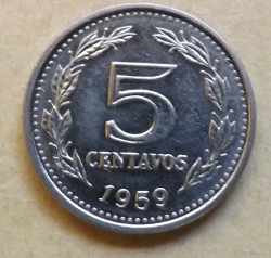 5 Centavos 1959
