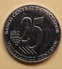 25 Centavos 2023 - Jorge Icaza