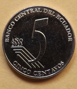 5 Centavos 2023 - Isidoro Ayora