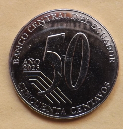 50 Centavos 2023 - Transito Amaguana