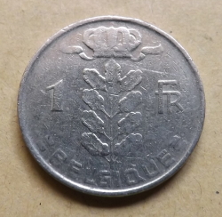 Image #1 of 1 Franc 1965 (Belgique)
