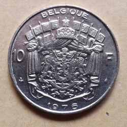 Image #1 of 10 Francs 1976 (Belgique)