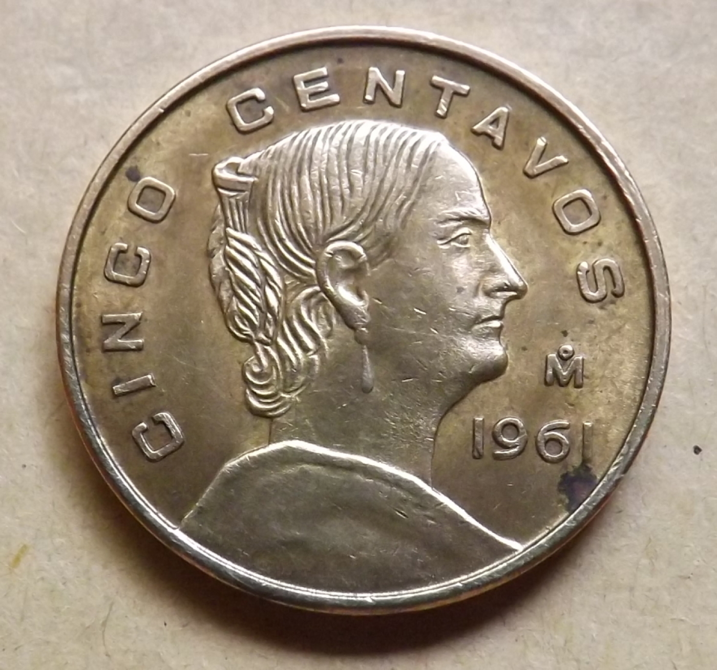 5 Centavos 1961, United Mexican States (1961-1980) - Mexico - Coin - 41694