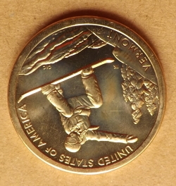 Image #1 of 1 Dollar 2022 P  American Innovation Coin Program - Vermont