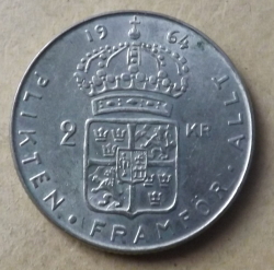 Image #1 of 2 Kronor 1964