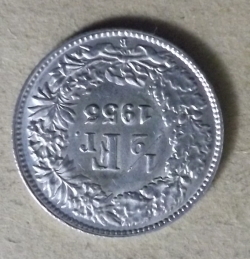 Image #2 of 1/2 Franc 1953