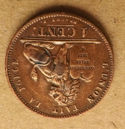 Image #2 of 1 Centime 1902  French