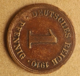 Image #1 of 1 Pfennig 1910 E