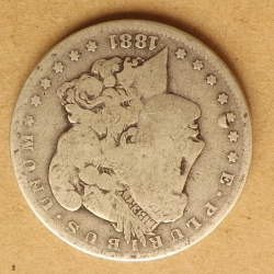 Image #2 of Morgan Dollar 1881 O