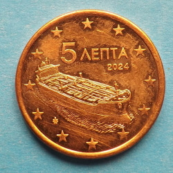 Image #1 of 5 Euro Cent 2024