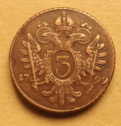 3 Kreuzer 1799 B
