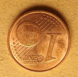 Image #2 of 1 Euro Cent 2021 D