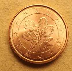 Image #1 of 1 Euro Cent 2023 D