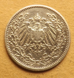 1/2 Mark 1906 G