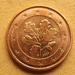 Image #1 of 2 Euro Cent 2021 F