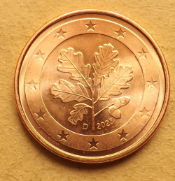 Image #1 of 5 Euro Cent 2023 D