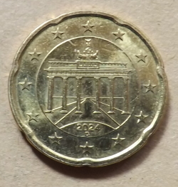 Image #2 of 20 Euro Cent 2024 D