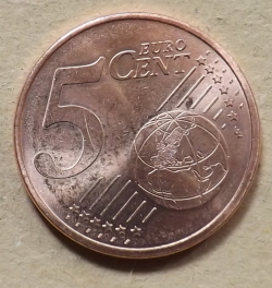 Image #1 of 5 Euro Cent 2024 D