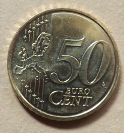 Image #1 of 50 Euro Cent 2024 D