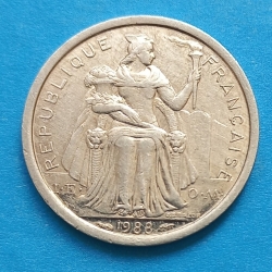 1 Franc 1988