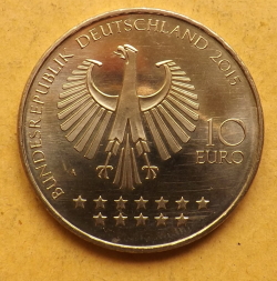 Image #1 of 10 Euro 2015 A  - Otto von Bismarck