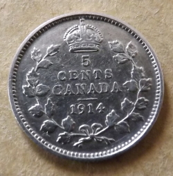 Image #1 of 5 Cents 1914