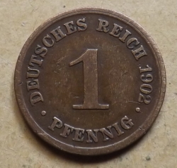 1 Pfennig 1902 D