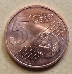 Image #2 of 5 Euro Cent  2020 D