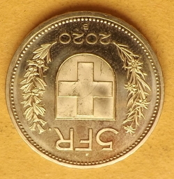 Image #2 of 5 Francs 2020