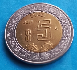 Image #2 of 5 Pesos 2022