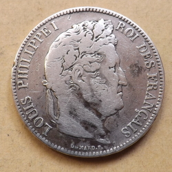 Image #1 of 5 Francs 1833 T