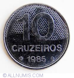 10 Cruzeiros 1985