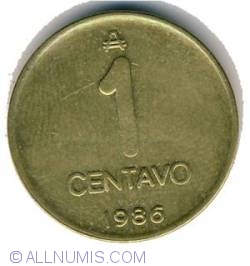 Image #2 of 1 Centavo 1986
