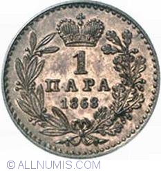 Image #1 of 1 Para 1868 - КЊАЗ СРЋСКИ