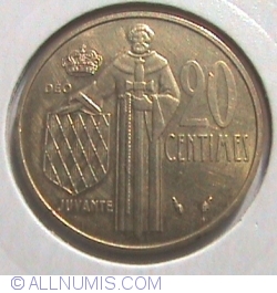 Image #1 of 20 Centimes 1982