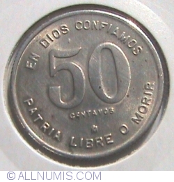 Image #2 of 50 Centavos 1980