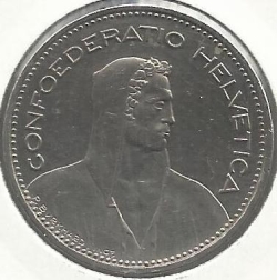 Image #2 of 5 Francs 1987 B