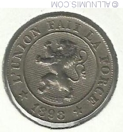 10 Centimes 1898 (French)