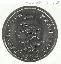 Image #2 of 10 Francs 1996