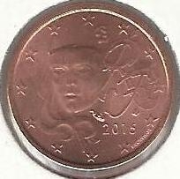 1 Euro cent 2015